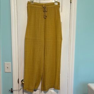 Tahari Mustard Textured Knitwear